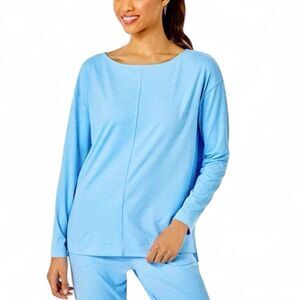 Lilly Pulitzer Active Top Karessa UPF 50+ Frenchie Blue Relaxed Fit Small
